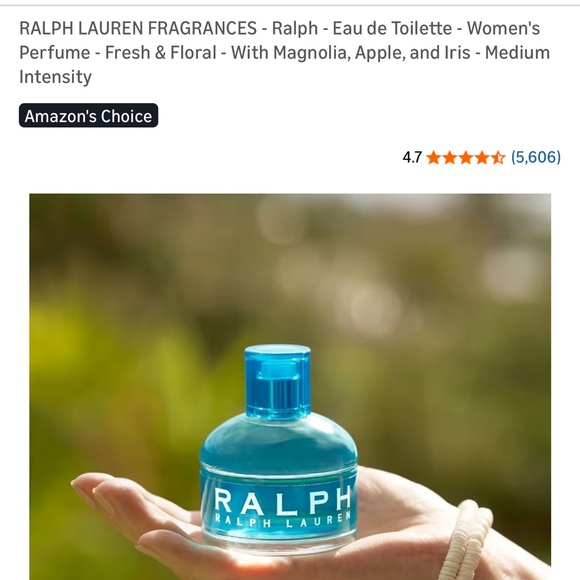 Ralph Lauren “Ralph” Aqua Blue Fragrance Bottle 1oz - Picture 8 of 12